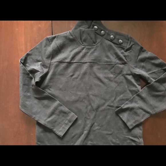 J.Crew Button-Shoulder Turtleneck - Picture 4 of 4